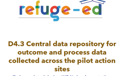 Central data repository for outcome and process data collected across the pilot action sites